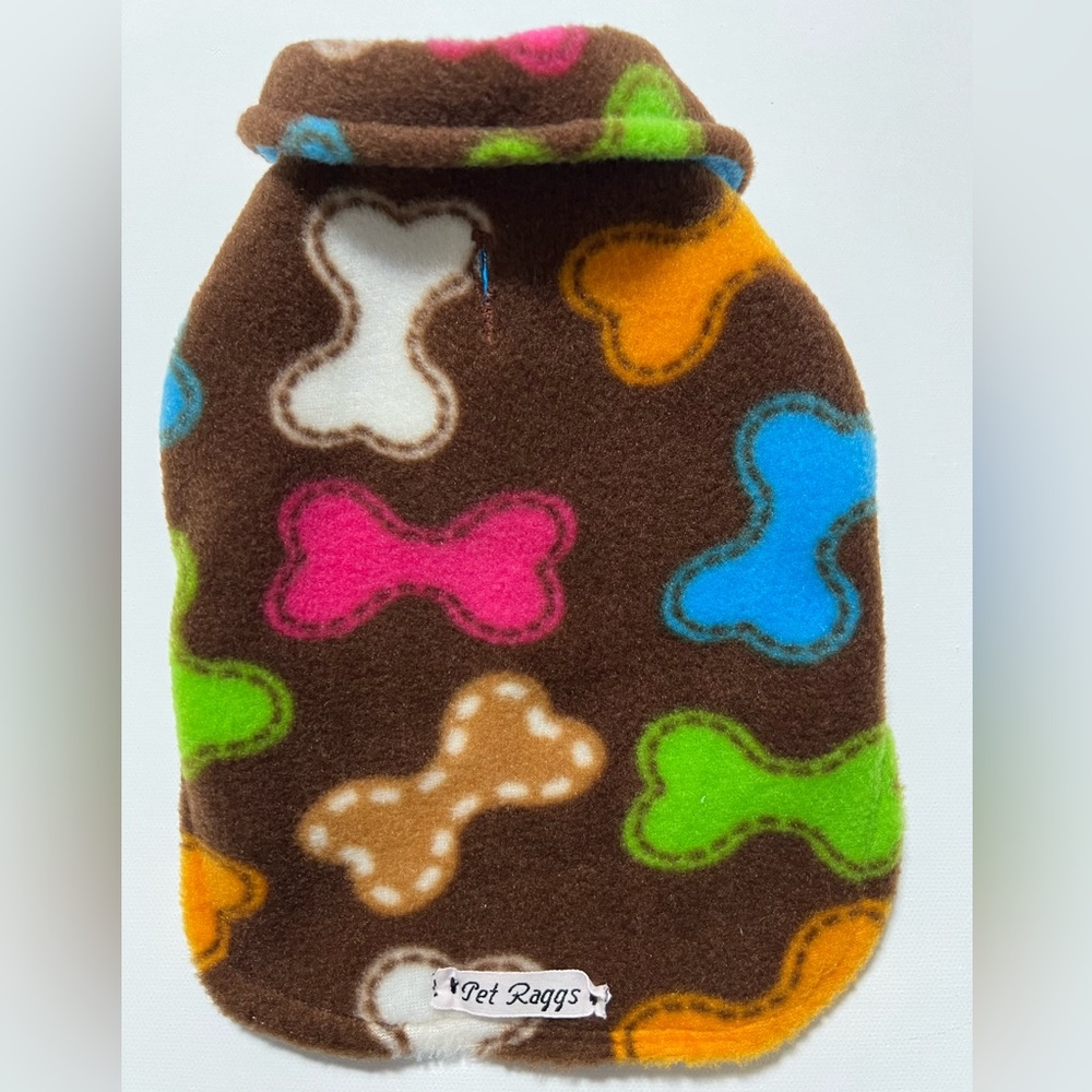 Handmade Fleece Jacket with Collar.